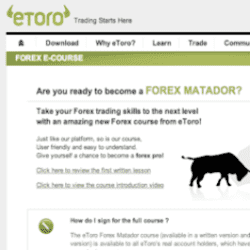eToro Forex Matador
