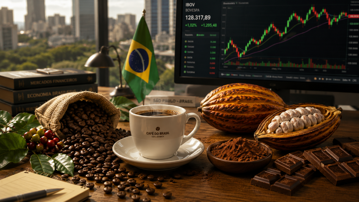 Café, Cacau e 3 Ações Brasileiras 22/06/2026