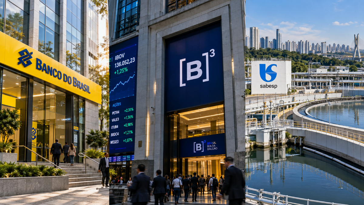 Banco do Brasil, B3 e Sabesp: As Ações que Chamaram Atenção