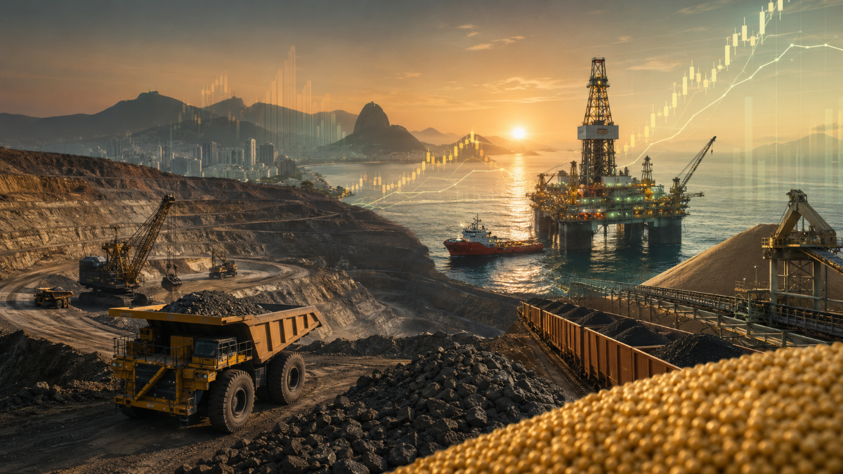 As Commodities que Dominaram a Bolsa Brasileira na Semana