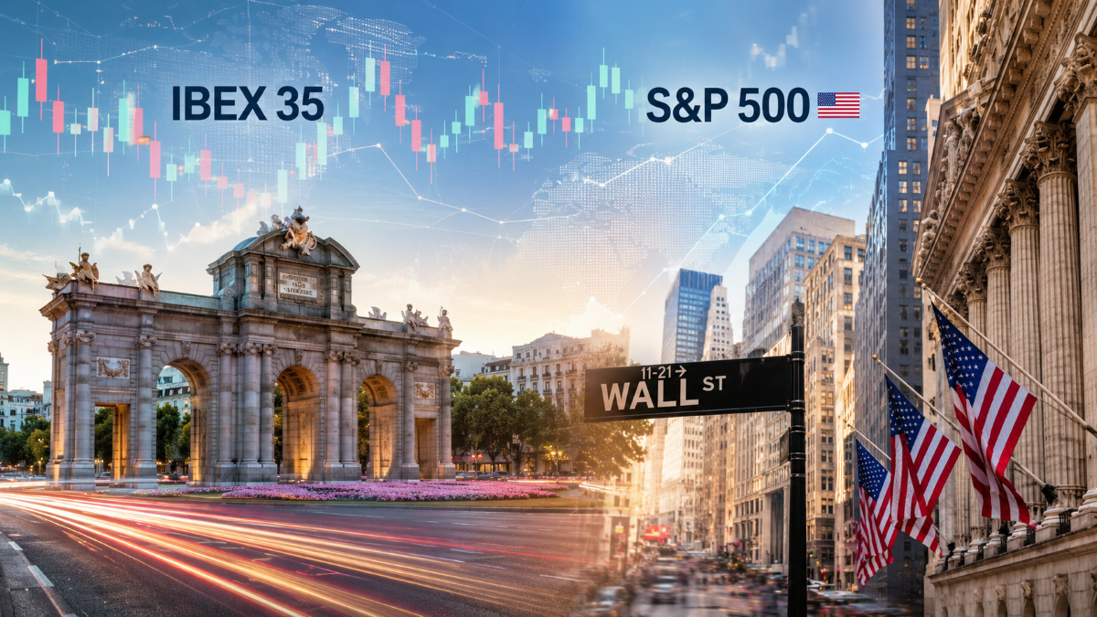 IBEX 35 vs. S&P 500 10/06/2026
