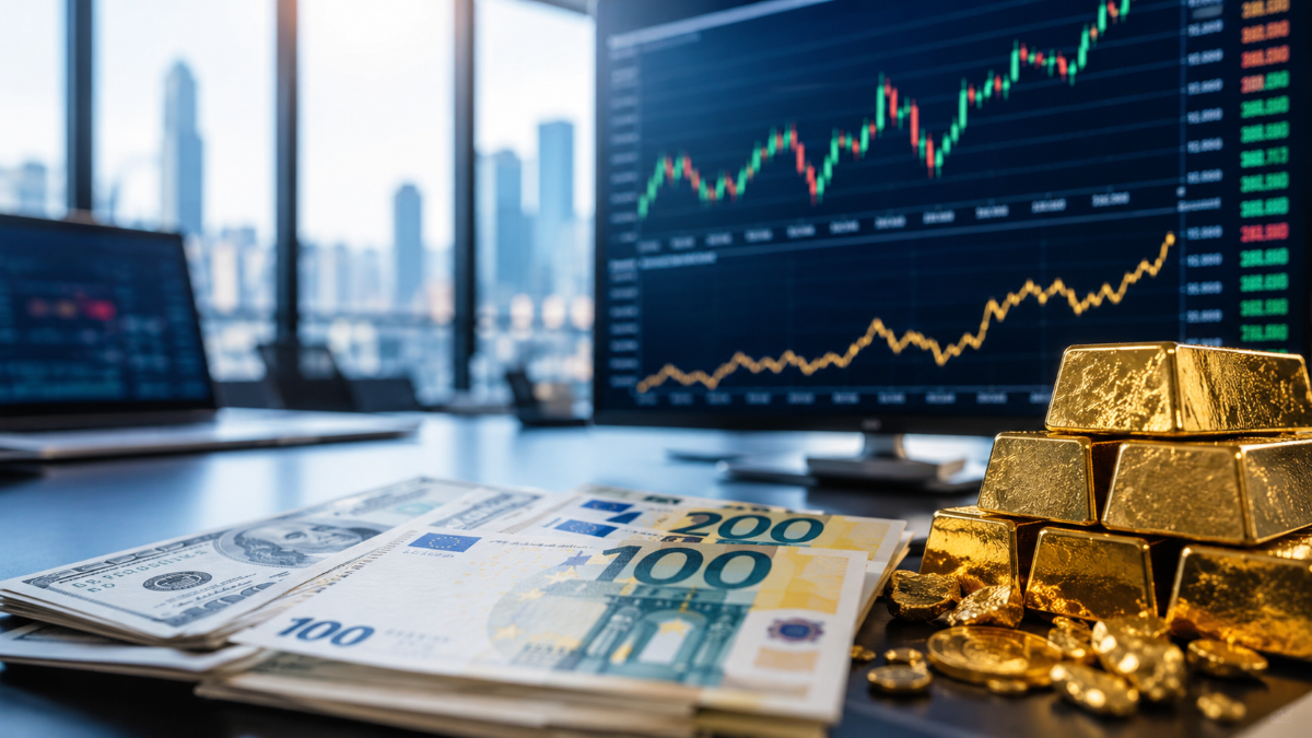 NFP Débil: EUR/USD Busca 1,17 y Oro Marca Máximos