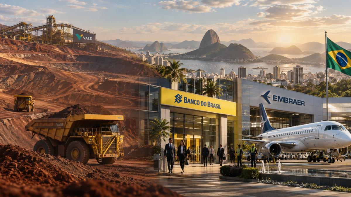 VALE3, BBAS3 e EMBJ3: Os Níveis que Concentram Atenção